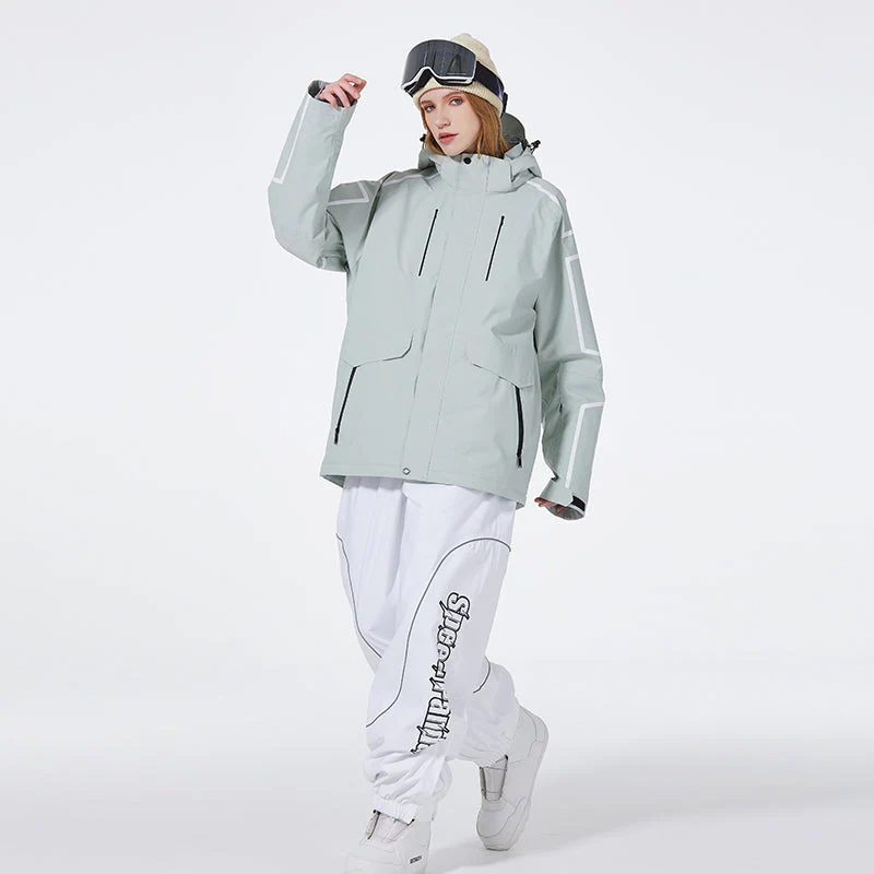 Women's SpeedPanda Mountain Unisex SnowElite Adventure Snowsuits - Image 8