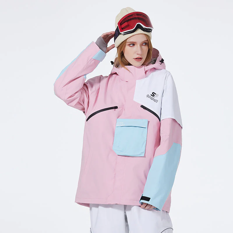 Women's SpeedPanda Unisex Alpine SnowTech Mountain Explorer Snow Jacket - Image 6