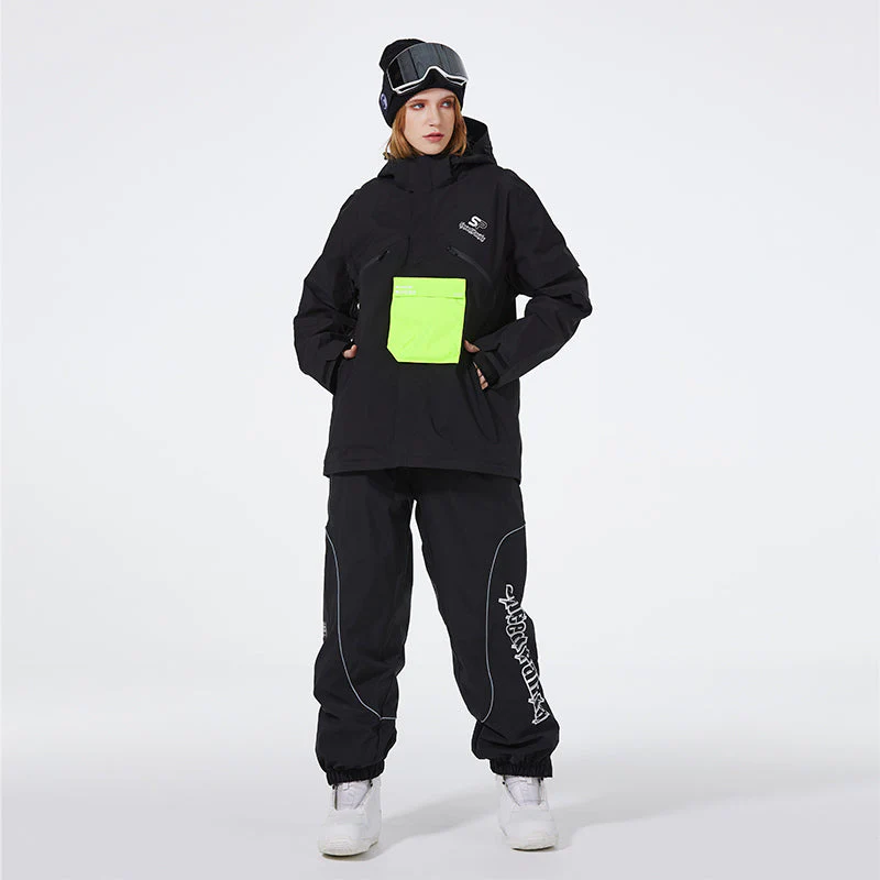 Women's SpeedPanda Unisex Alpine SnowTech Mountain Explorer Snowsuits - Image 7