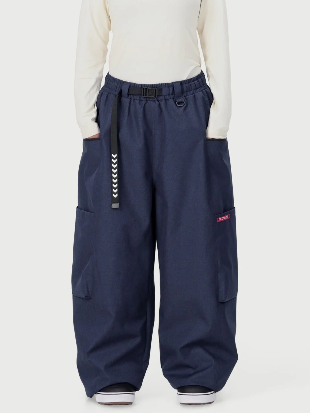 Women's Techline Durable Stretch Utility Cargo Snow Pants – Baggy Freestyle Fit - Image 28