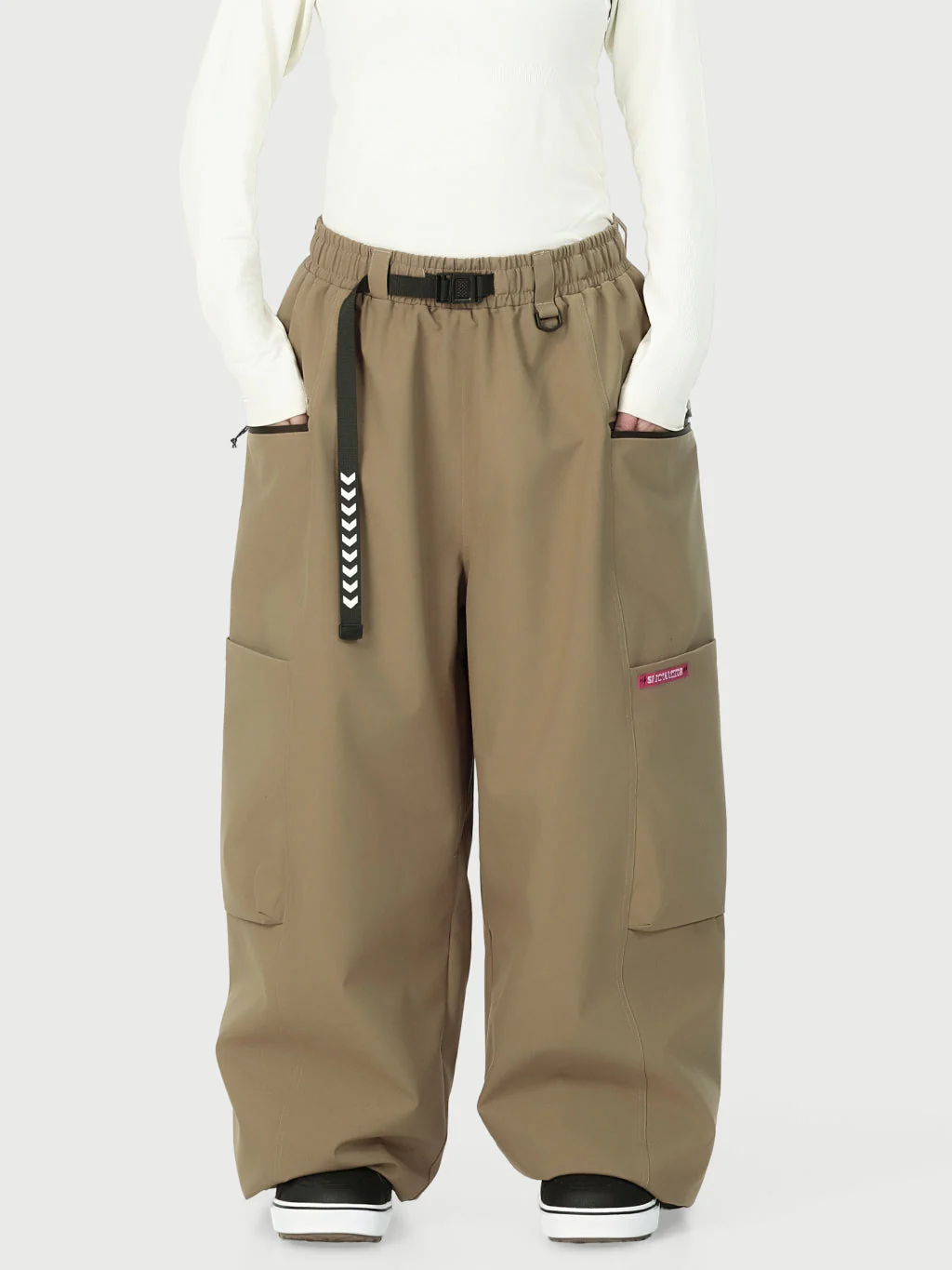 Women's Techline Durable Stretch Utility Cargo Snow Pants – Baggy Freestyle Fit - Image 33