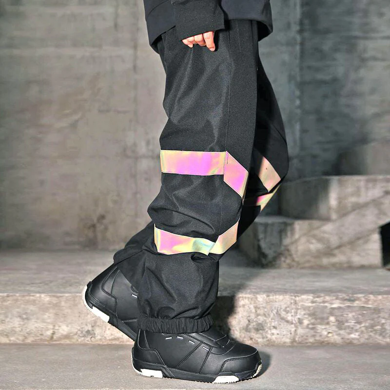 Women's Unisex Doorek Superb Neon Winter Snow Pants - Image 3