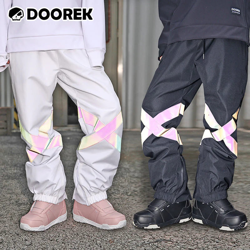 Women's Unisex Doorek Superb Neon Winter Snow Pants - Image 4
