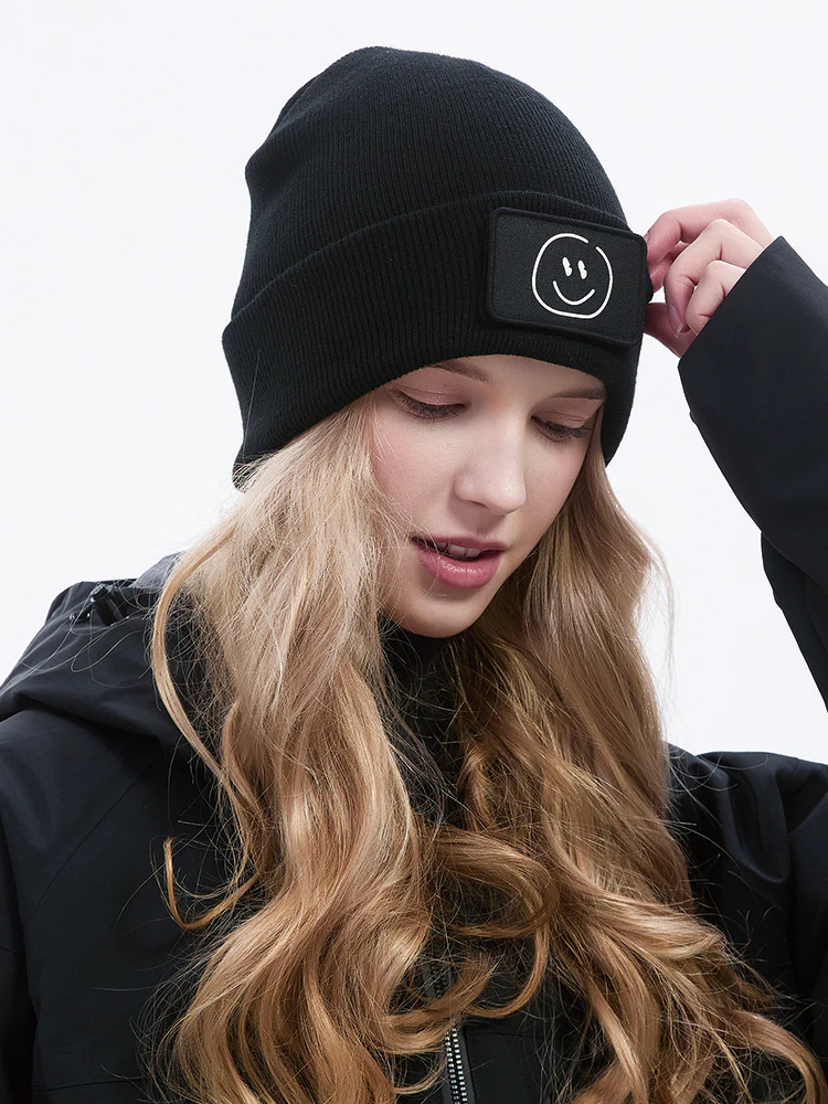 Women's Unisex SwitchUp Dual Graphic Snow Beanie - Image 3