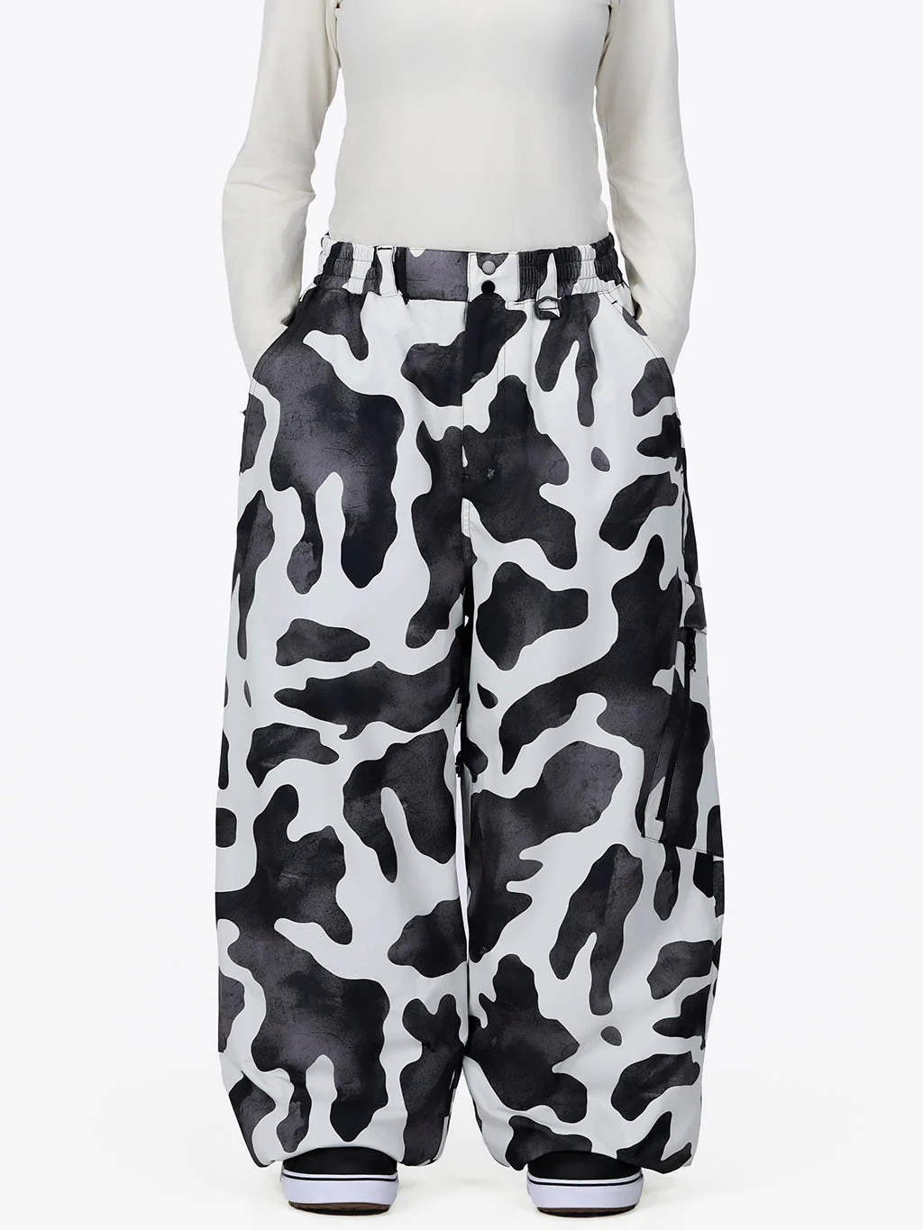 Women's Urban Vibe Durable All-Function Freestyle Baggy Snow Pants - Image 3