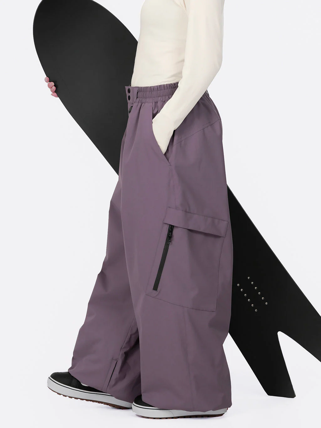 Women's Urban Vibe Durable All-Function Freestyle Baggy Snow Pants - Image 46
