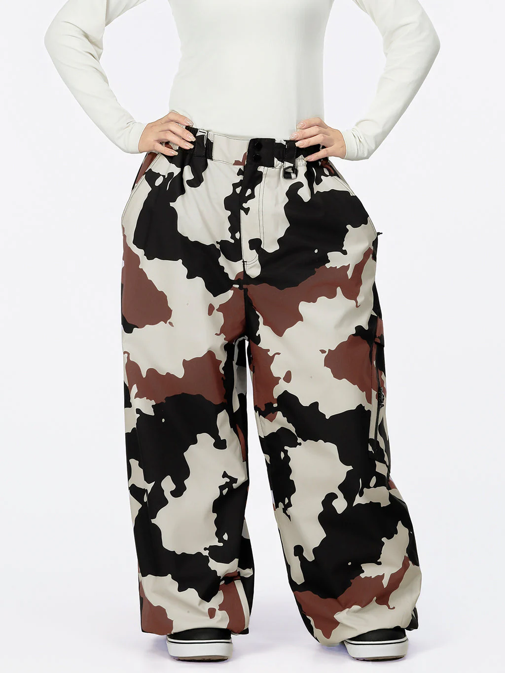 Women's Urban Vibe Durable All-Function Freestyle Baggy Snow Pants - Image 6
