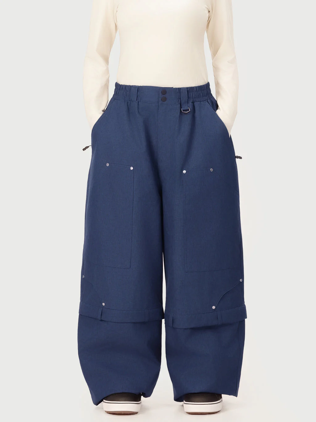 Women's UrbanCraft Double Knee Utility Cargo Snow Pants with Rivet-Reinforced Panels - Image 5