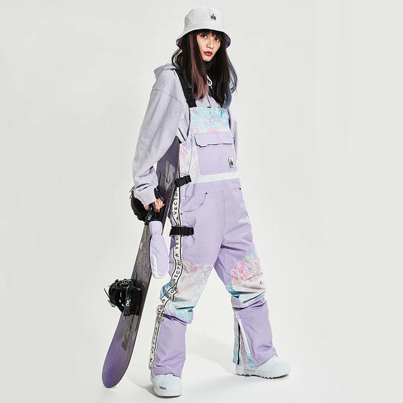 Women's Vector Mountain Queen Insulated Overalls Bib Snow Pants - Image 14