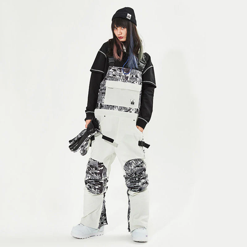Women's Vector Mountain Queen Insulated Overalls Bib Snow Pants - Image 5