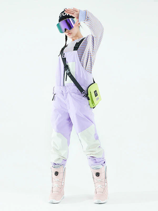 Women's Vector Winter Invitation Reflective Snow Pants Bibs - Image 6