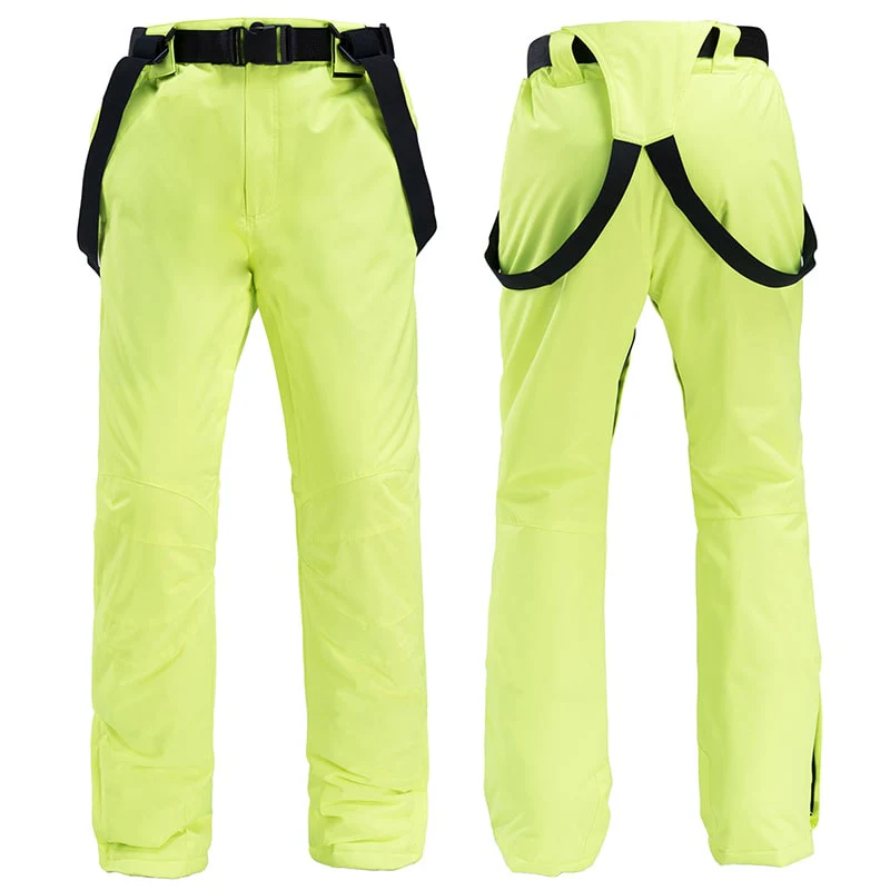 Women's Waterproof Winter Skye Outdoor Snow Pants Ski Bibs - Image 3