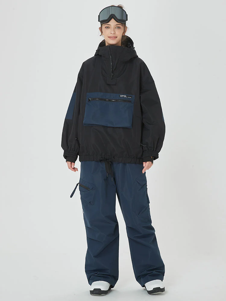 Women's Winter Bomber Snow Suit Prime Baggy Snowboard Jacket & Pants - Image 12