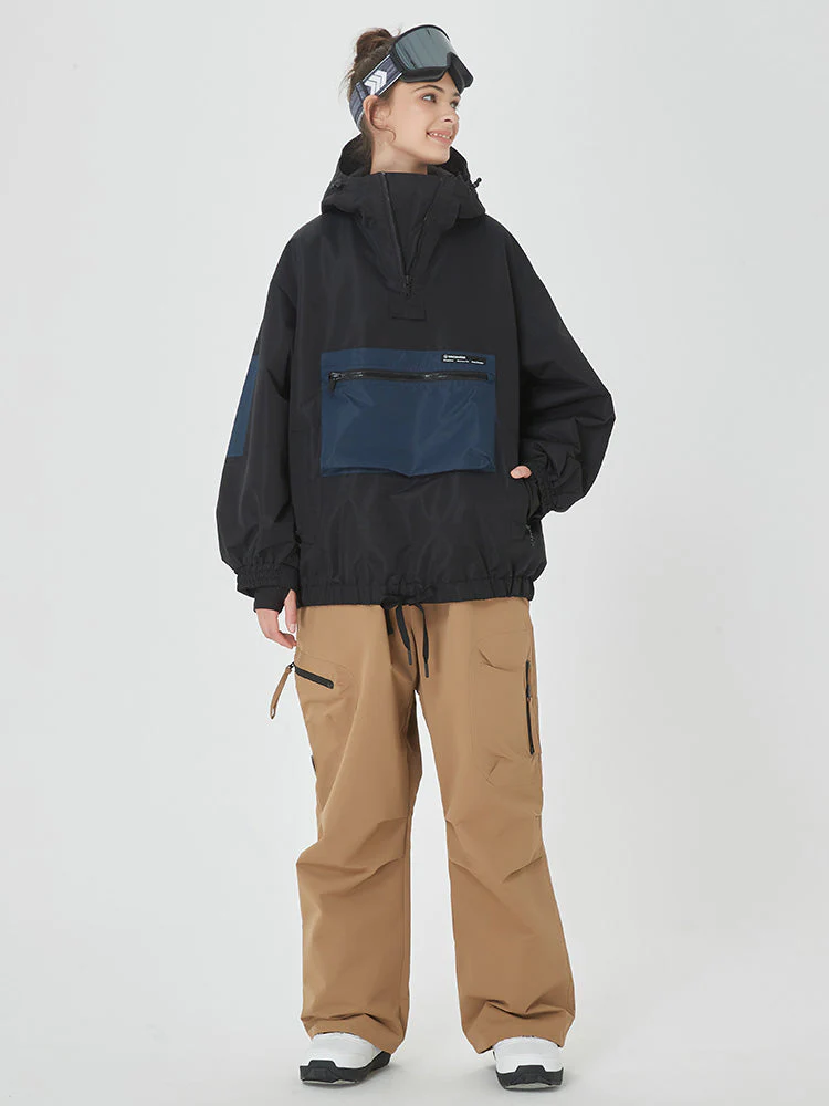 Women's Winter Bomber Snow Suit Prime Baggy Snowboard Jacket & Pants - Image 4