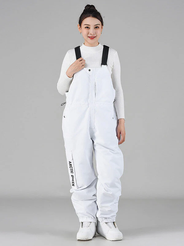 Women's Winter Slope Shredding Snowboard Pants Bibs - Image 2