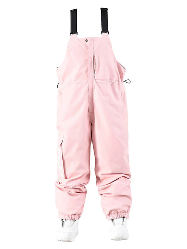 Women's Winter Slope Shredding Snowboard Pants Bibs - Image 3