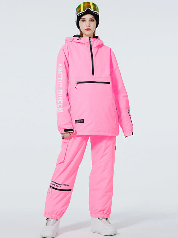 Women's WinterPeak SnowGuard Half-zip Anorak Snow Suits - Image 3