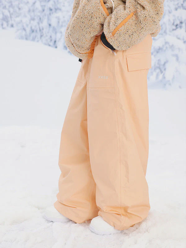 Women's YXSS Snow Peak Sprite Waterproof Baggy Snowboard Pants - Image 4
